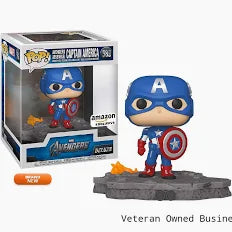 Funko POP! Marvel Avengers Deluxe - Avengers Assemble: Captain America #589