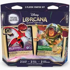 Disney Lorcana Wilds Unknown - Elastigirl/Buzz Lightyear Two Player Starter Deck