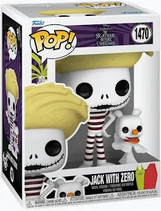 Funko POP! The Nightmare Before Christmas - Jack With Zero #1470