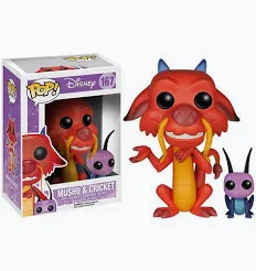Funko POP! Disney - Mushu & Cricket #167