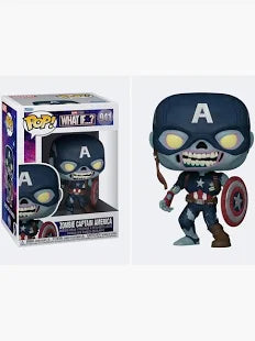 Funko POP! Marvel Studios: What If...? - Zombie Captain America #941