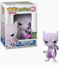 Funko POP! Pokemon - Mewtwo (Flocked) 2020 Summer Convention Exclusive #581