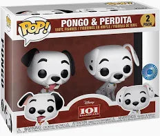Funko POP! Disney 101 Dalmatians - Pongo & Perdita (2 Pack)