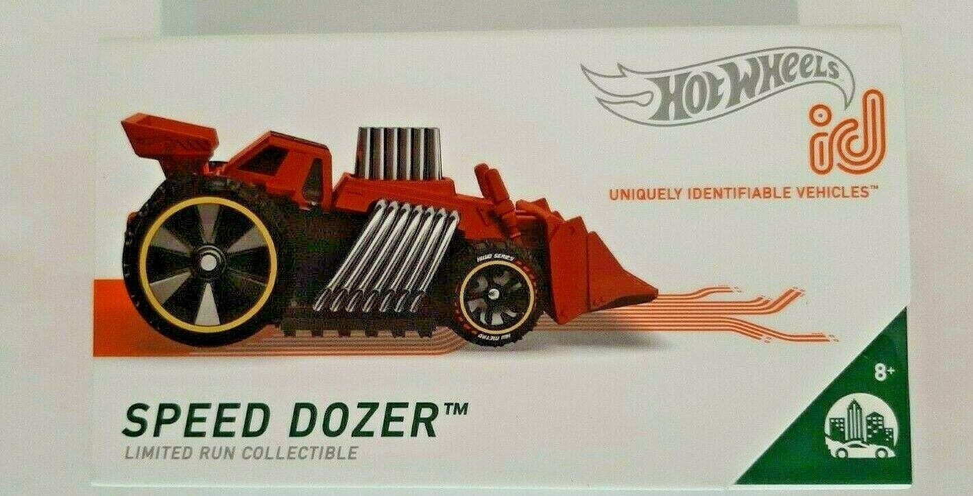 2021 Hot Wheels ID Cars Series 2-HW Metro-#3/4 Speed Dozer - House of Cars Virginia