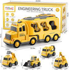 Engineering Truck Pull Back Car Series - House of Cars Virginia