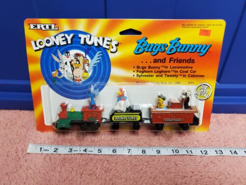 VINTAGE ERTL Looney Tunes Die Cast Train Bugs Bunny & Friends Locomotive 1989 - House of Cars Virginia