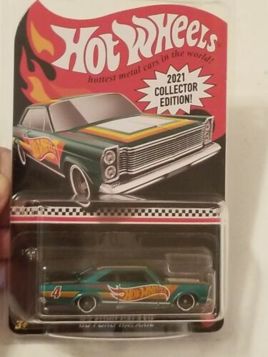 2021 HOT WHEELS '65 FORD GALAXIE GREEN COLLECTOR EDITION RLC