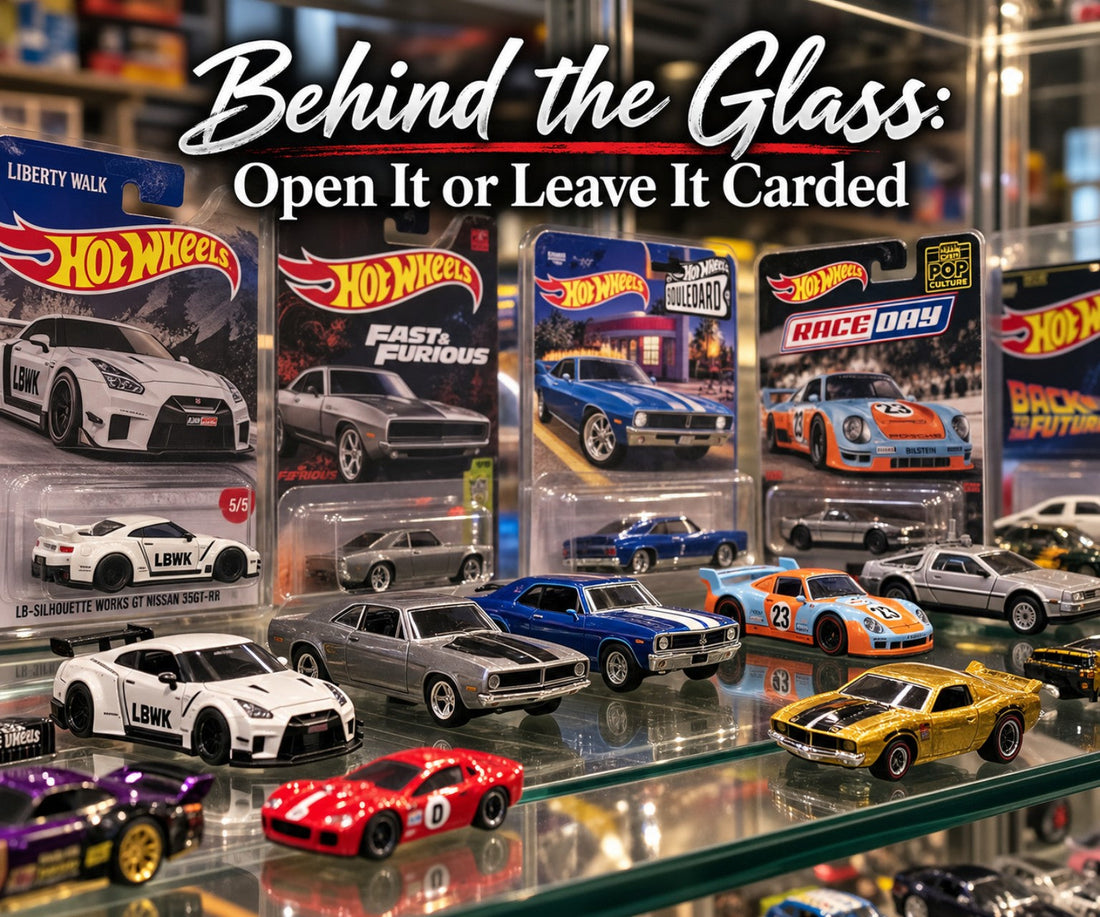 Behind the Glass: Open It or Leave It Carded?