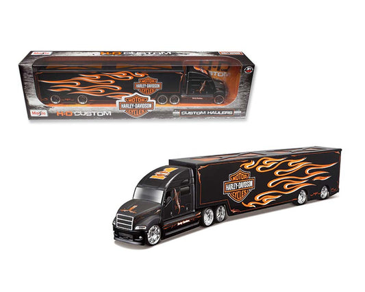 Maisto 1:64 Harley-Davidson Custom Haulers with Flames – H-D Custom - House of Cars Virginia