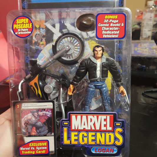 Marvel Legends Toy Biz LOGAN 6” Figure Wolverine Brand New 2005 - House of Cars Virginia