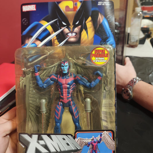 Toybiz Marvel X-Men Classics Archangel with Missile Firing Action Figure - House of Cars Virginia