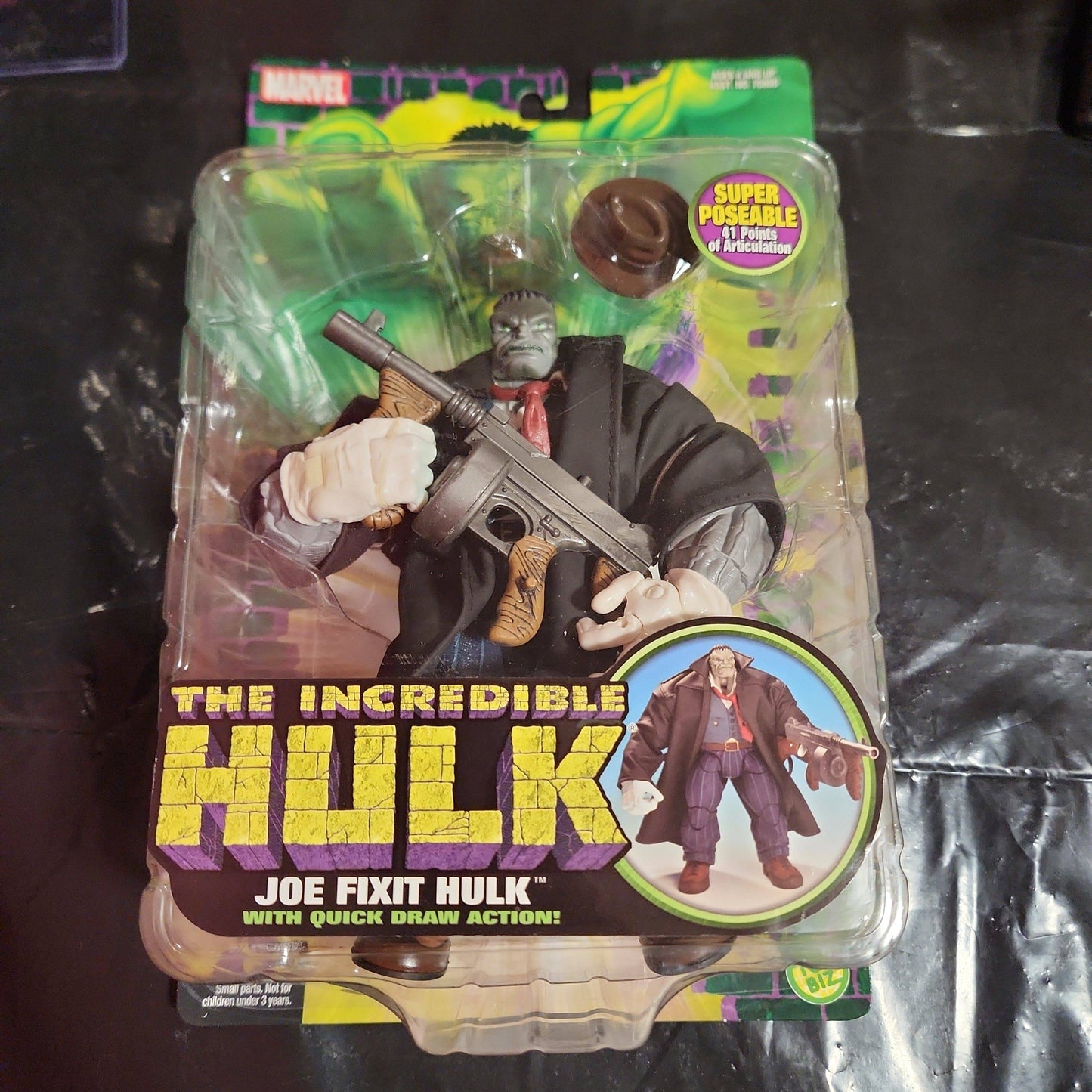 Marvel Incredible Hulk Joe Fixit w Quick Draw Action Figure 200