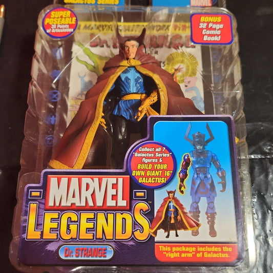ToyBiz Marvel Legends Galactus BAF Series Dr. Strange Action Fig 2005 NIB Sealed - House of Cars Virginia