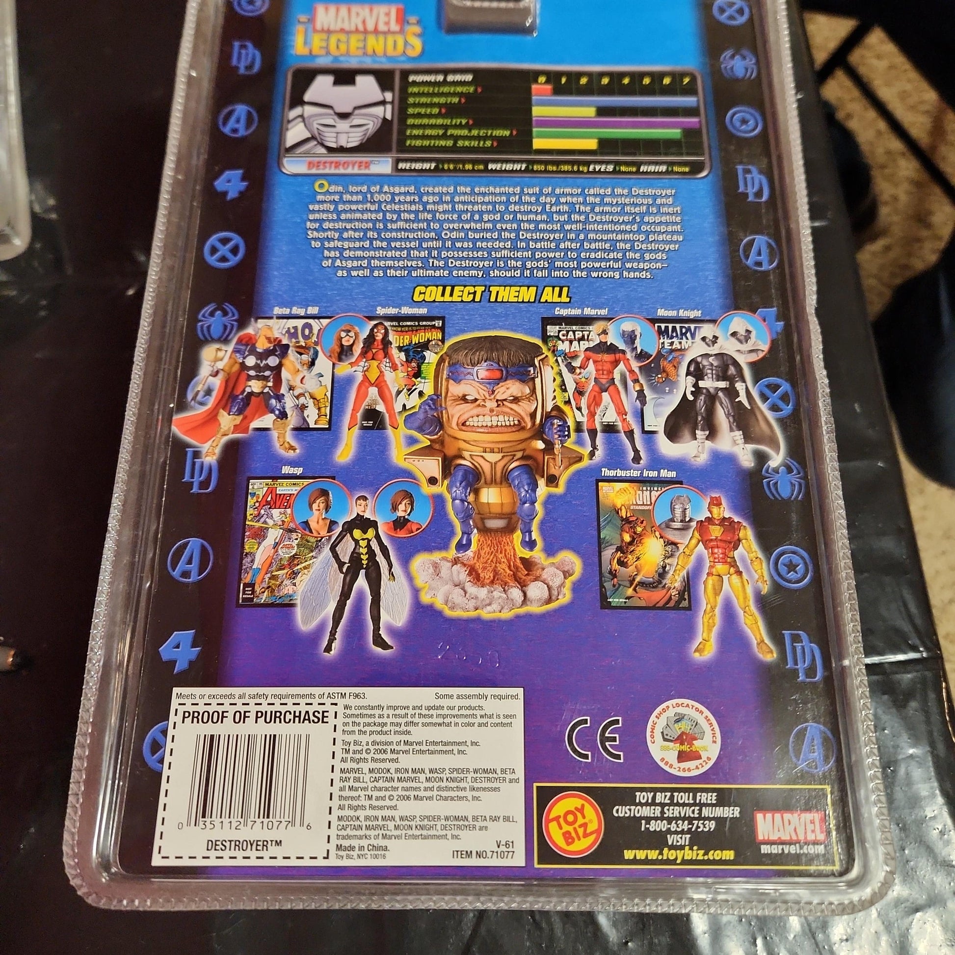 Marvel Legends DESTROYER Figure Modok Series BAF NIB - House of Cars Virginia