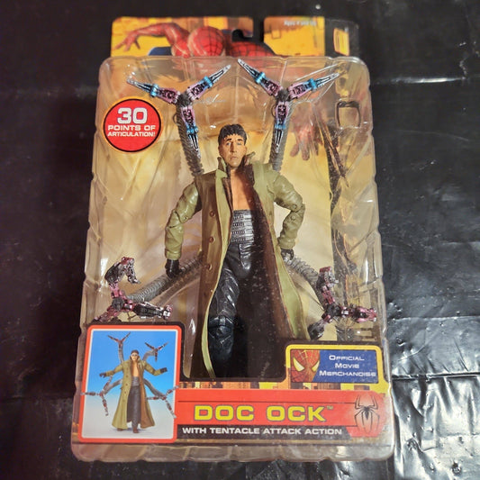 Spider-Man 2 DOC OCK With Tentacle Attack Action 2004 Toy Biz Action Figure NEW - House of Cars Virginia