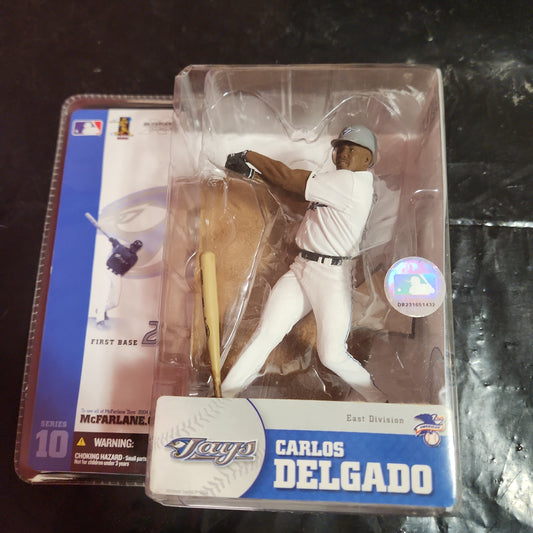 MCFARLANE SPORTSPICKS Mlb Carlos Delgado TORONTO BLUE JAYS CHASE INSERT VARIANT - House of Cars Virginia