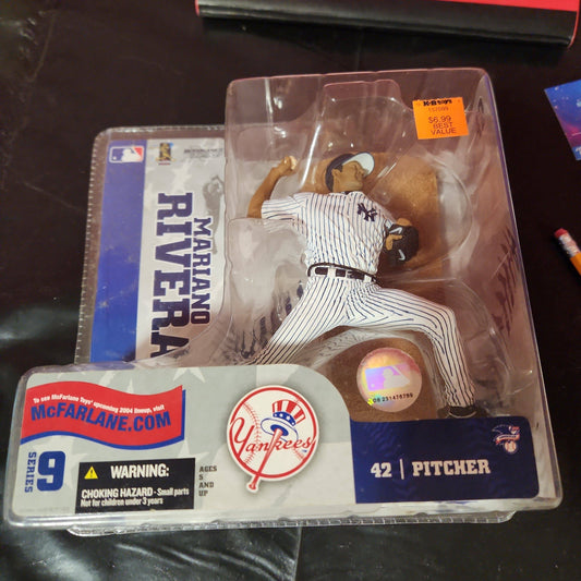 McFARLANE MLB #42 Mariano Rivera New York Yankee’s Pitcher Figure - NIP - House of Cars Virginia