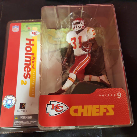 Mcfarlane Sportspicks Series 9 Priest Holmes Chiefs Running Back White Jersey - House of Cars Virginia