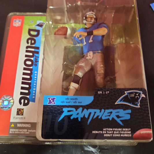 McFarlane NFL Jake Delhomme Panthers Variant Chase Series Blue Jersey - House of Cars Virginia