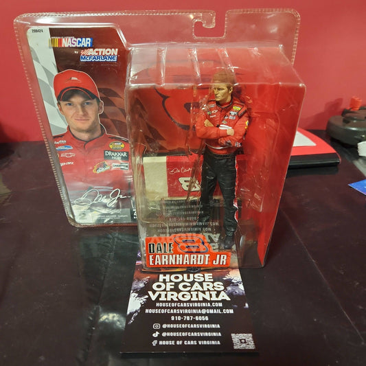 New Dale Ernhardt Jr.#8  2004 Series 2 NRA McFarlane Action Figure Collectible - House of Cars Virginia