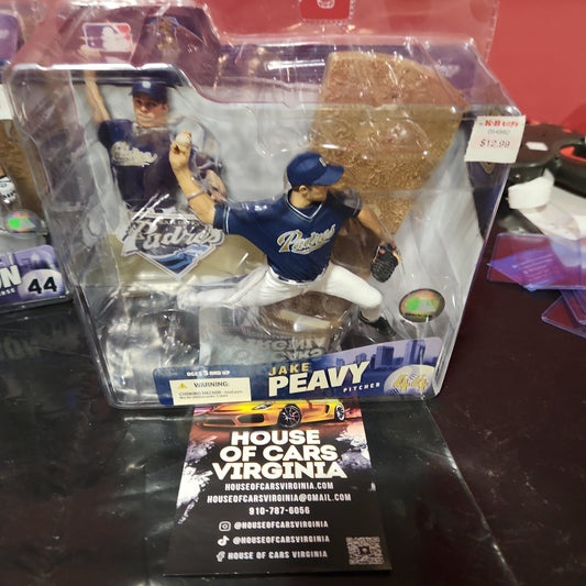 McFarlane 2006 Jake Peavy San Diego Padres MLB Series 16 (Blue Jersey piece) - House of Cars Virginia