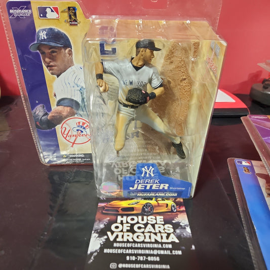 Mcfarlane MLB Derek Jeter Yankees Series 5 Chase Patch Variant New - House of Cars Virginia