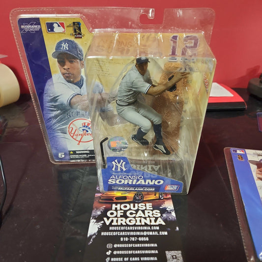 McFarlane Toys MLB Series 5 Alfonso Soriano New York Yankees New In Box - House of Cars Virginia