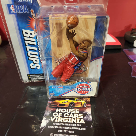 McFarlane Series 11 - Chauncey Billups - Red Jersey Variant - House of Cars Virginia