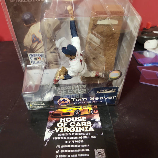 Tom Seaver New York Mets Cooperstown Collection McFarlane Figure - NEW IN BOX - House of Cars Virginia