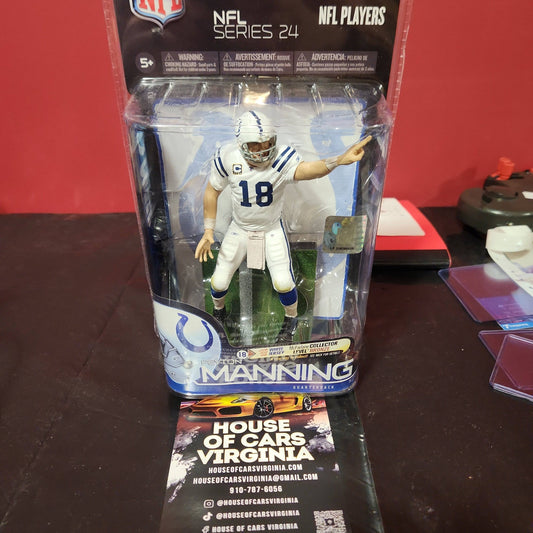 Mcfarlane NFL Series 24 Peyton Manning Indianapolis Colts Chase/Variant /3000 - House of Cars Virginia