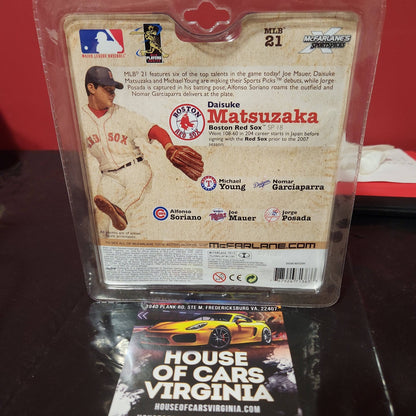 Daisuke Matsuzaka Boston Red Sox McFarlane action figure Debut new MLB Dice-K - House of Cars Virginia
