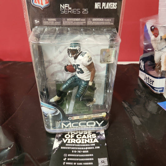 McFarlane NFL 25 LeSean McCoy #25 6” Figure Philadelphia Eagles Sportspicks 2010 - House of Cars Virginia