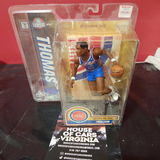 Mcfarlane NBA Legends Series 2 Isiah Thomas Detroit Pistons Blue Jersey Variant - House of Cars Virginia