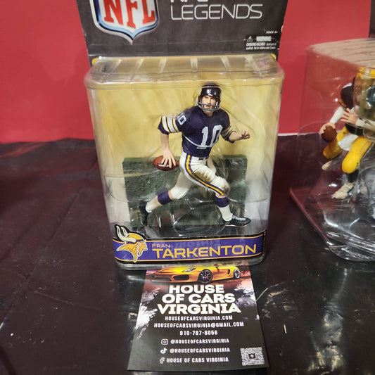 McFarlane Fran Tarkenton NFL Legends Series 4 Football Figure Minnesota Vikings - House of Cars Virginia