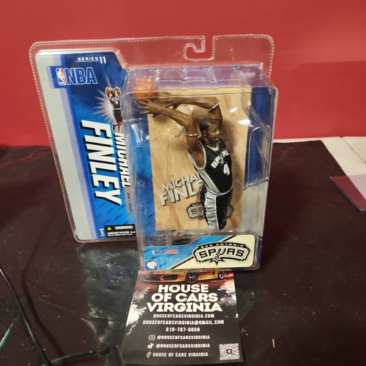 McFarlane MICHAEL FINLEY NBA Series 11 Surprise Variant San Antonio Spurs 2006 - House of Cars Virginia