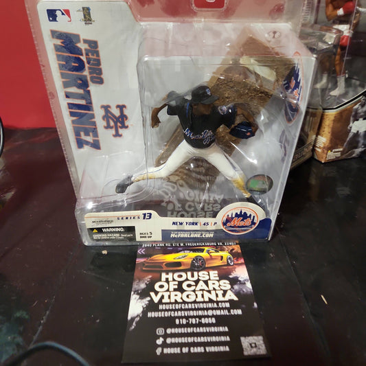 McFarlane 2005 Pedro Martinez New York Mets MLB series 13 (Blue Jersey) - House of Cars Virginia