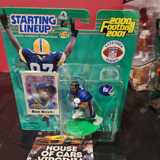 NEW 2000 NFL Starting Lineup Action Figure Ron Dayne New York Giants - House of Cars Virginia