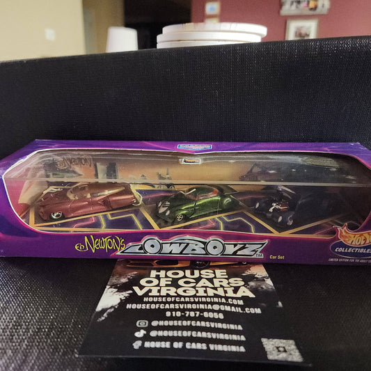 Vintage Hot Wheels Collectibles Newton's Lowboyz Custom Series 2 Car Set 1999 - House of Cars Virginia