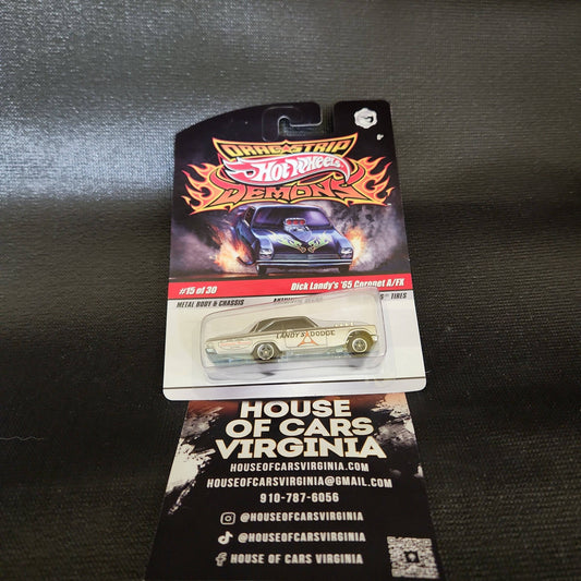 Hot Wheels Drag Strip Demon Dick Landy's 65 Coronet A/ FX - House of Cars Virginia