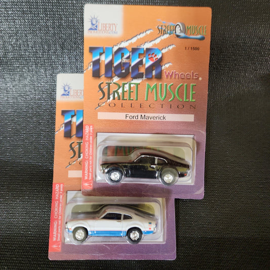 1:64 Ford Mavericks Tiger Wheels Street Muscle Car Liberty - House of Cars Virginia