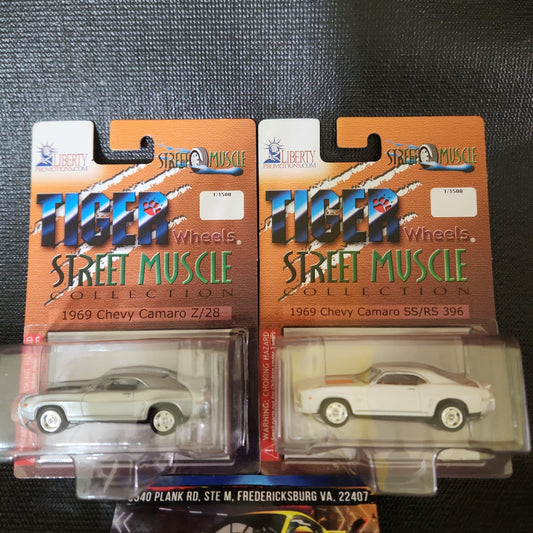 Anson Tiger Wheels Street Muscle 1969 Chevy Camaro SS/RS 396 & Z/28 - House of Cars Virginia