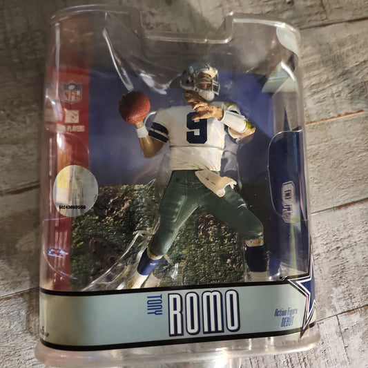 Tony Romo/Dallas Cowboys: 2007 McFarlane Toys/NFL Series 15 (White Jersey) - House of Cars Virginia