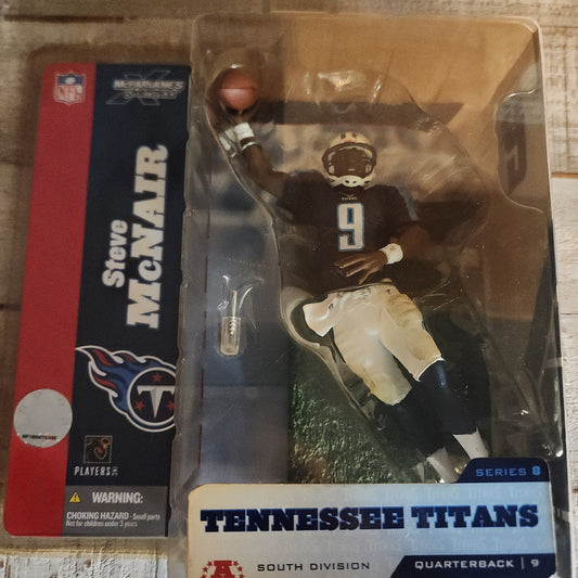 McFarlane's Sportspicks Steve McNair Tennessee Titans Action Figure NFL Series 8 - House of Cars Virginia