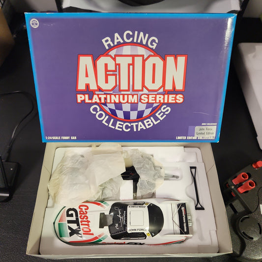 ACTION John Force Autographed 1998 Mustang Funny Car - House of Cars Virginia
