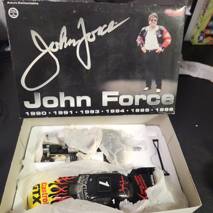 John Force Castrol GTX 6X Champion MacTools Pontiac Funny Car 1:24 NHRA Signed - House of Cars Virginia