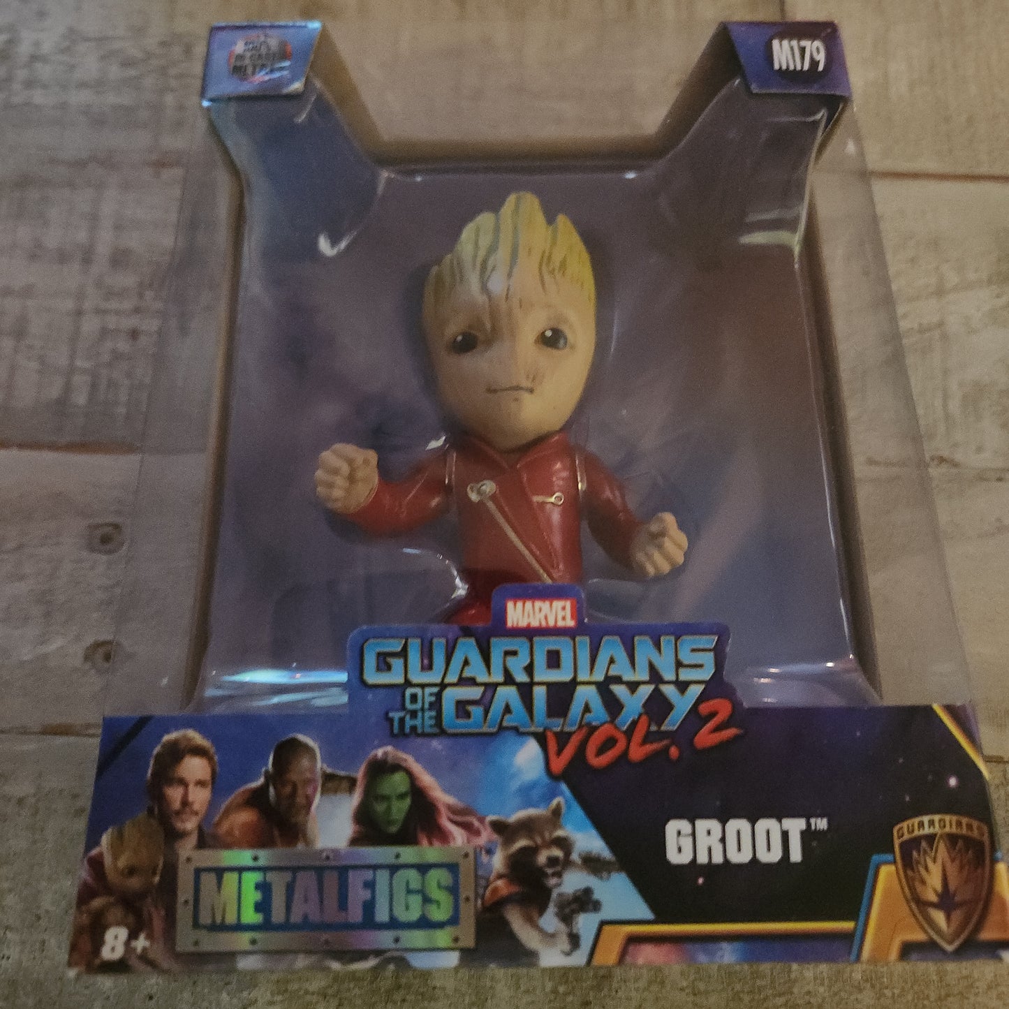 (.) Marvel Guardians of the Galaxy vol.2 Groot METALFIGS Jada Factory Sealed M179 - House of Cars Virginia