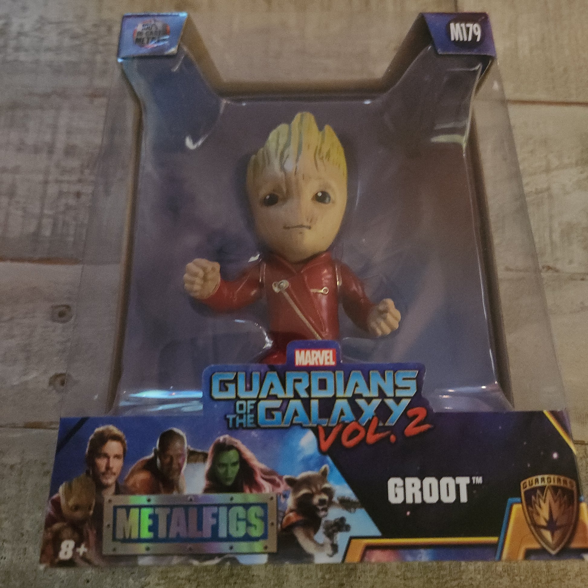 (.) Marvel Guardians of the Galaxy vol.2 Groot METALFIGS Jada Factory Sealed M179 - House of Cars Virginia