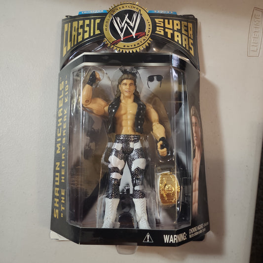 2005 Jakks Pacific WWE Classic Superstars Shawn Michaels The Heartbreak Kid - House of Cars Virginia