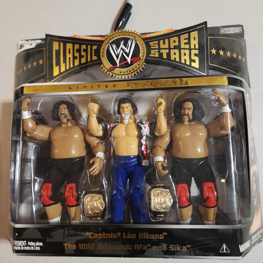 WWE Classic Super Stars Captain Lou Albana & Wild Samoans NIP E4 - House of Cars Virginia