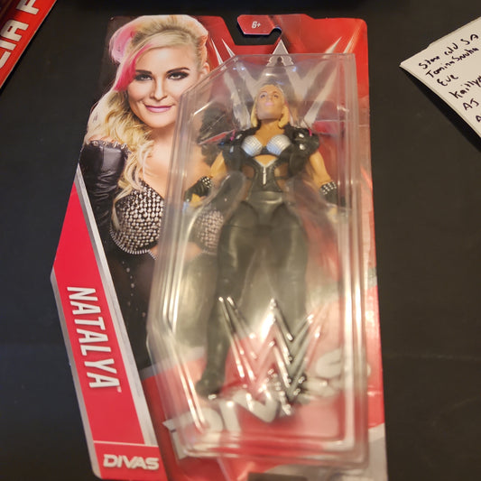 NATALYA Neidhart WWE Basic Series 61 Total DIVAs Mattel 2015 wrestling figure - House of Cars Virginia